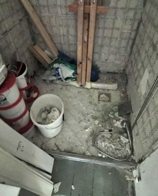 Dusche Vorher