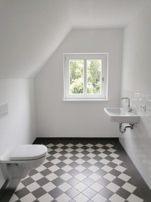 Badezimmer im neuen Anbau