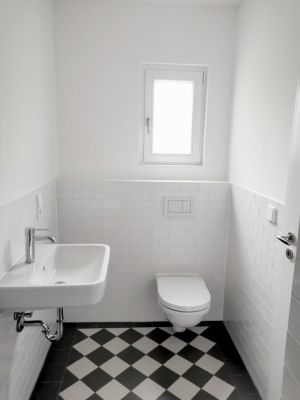 Gäste WC nach der Sanierung