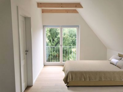 Schlafzimmer nach der Sanierung