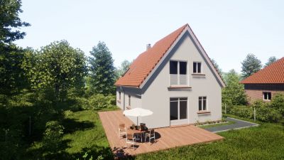 Visualisierung Gartenseite