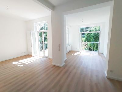 Wohn und Esszimmer nach Sanierung