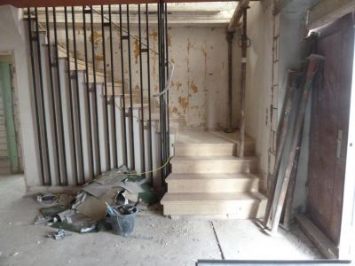 Bauphase Treppe