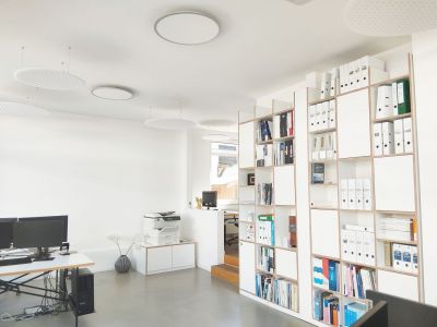 Büro Innenansicht nach Sanierung
