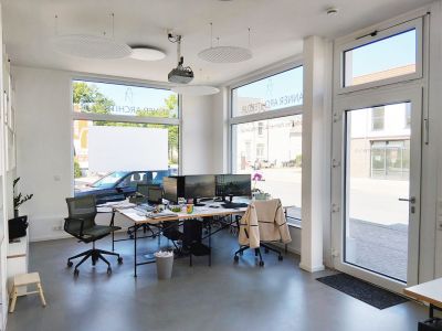 Büro nach der Sanierung
