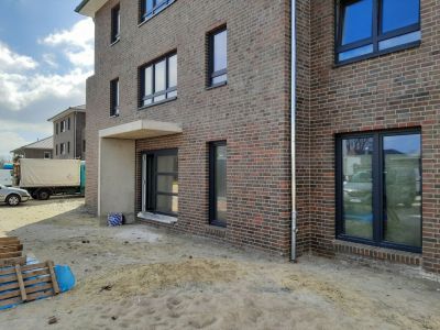 Bauphase Eingangsbereich
