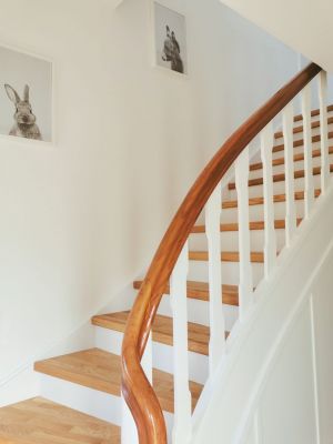 Treppe aufgearbeitet